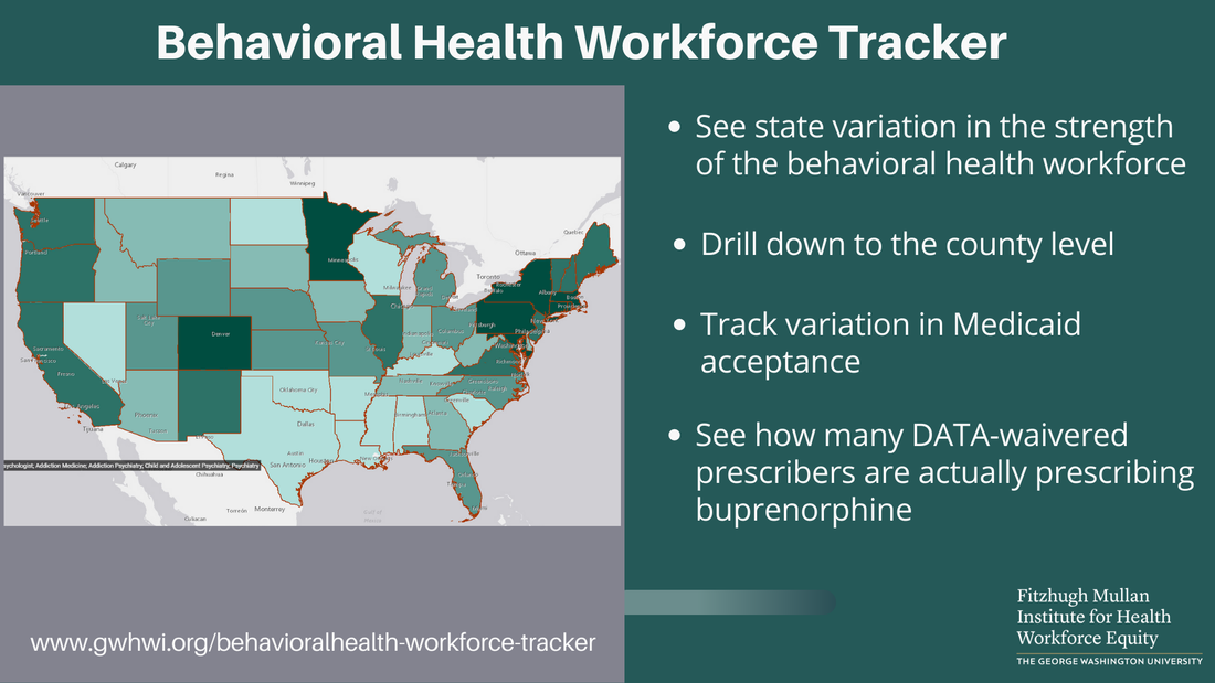 Behavioral health workforce tracker